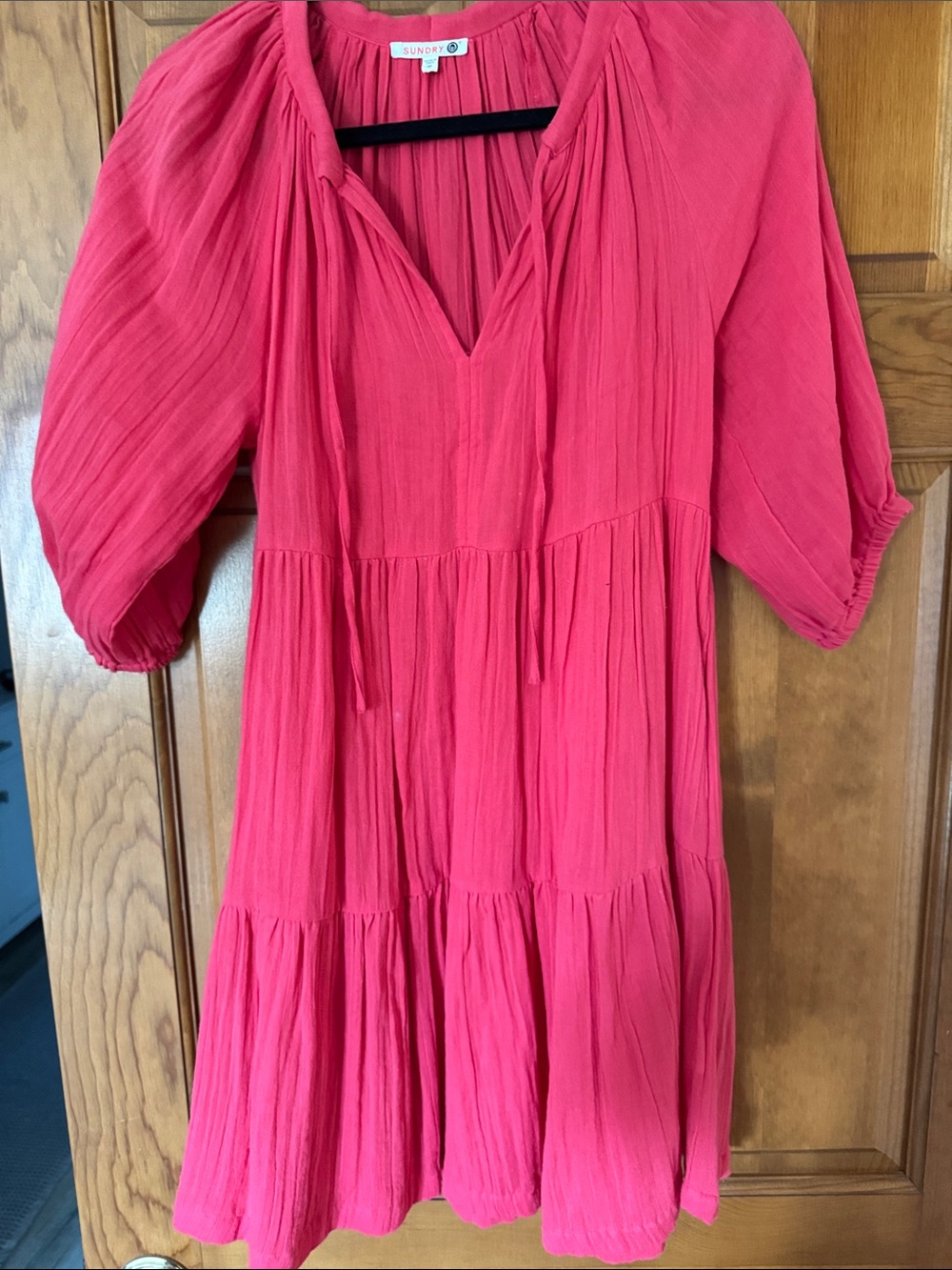 Sundry gauze dress